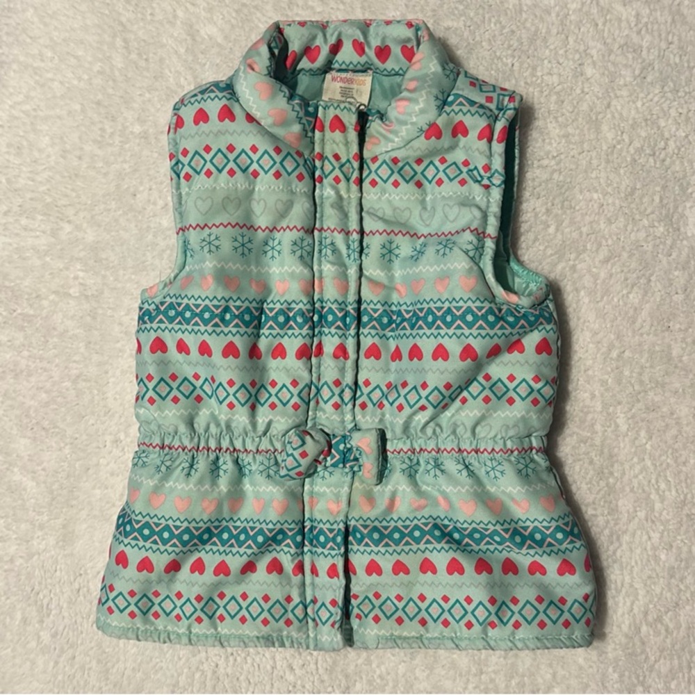 Children's Place Patterned Puffer Vest